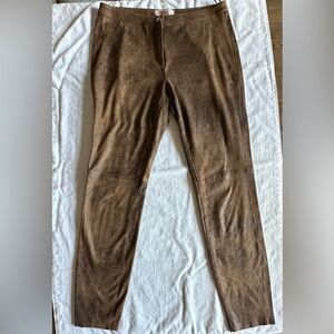 Philosophy Women's Faux Suede Pants - Size 6